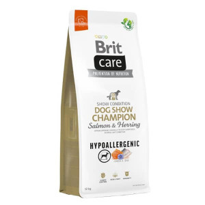 BRIT CARE DOG SHOW CHAMPION sausā barība suņiem Lasis, siļķe 12kg